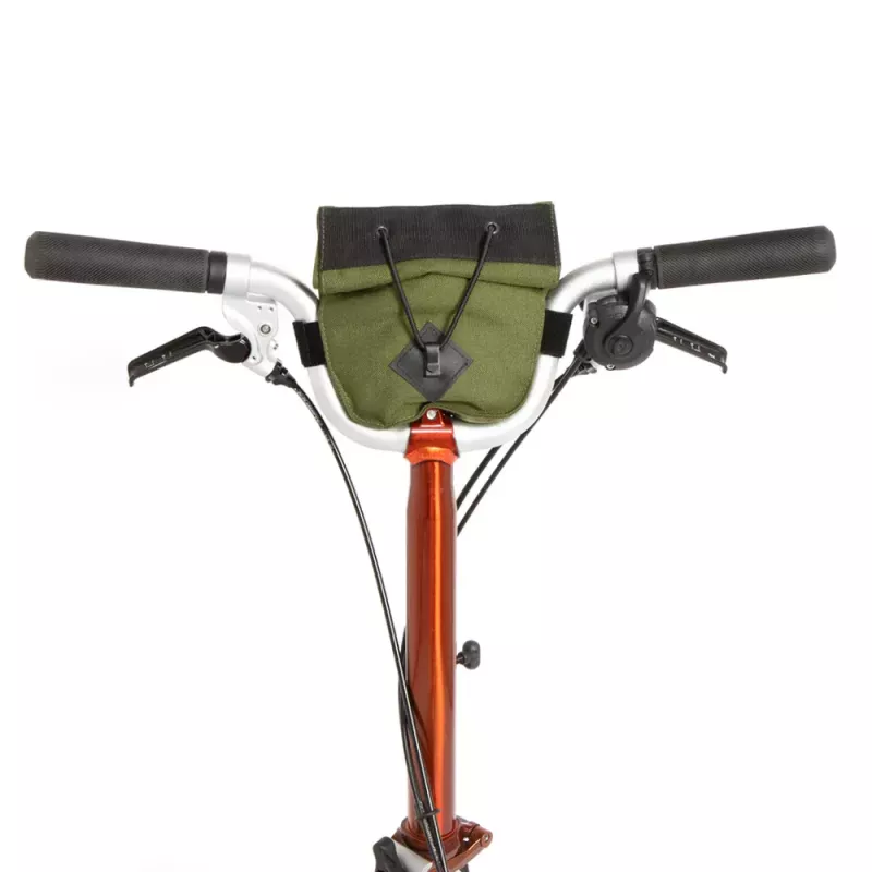 Guidon RESTRAP City Bar Brompton M et H Olive | Le Comptoir Bike Shop