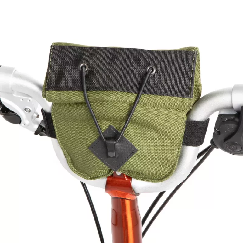 Guidon RESTRAP City Bar Brompton M et H Olive | Le Comptoir Bike Shop