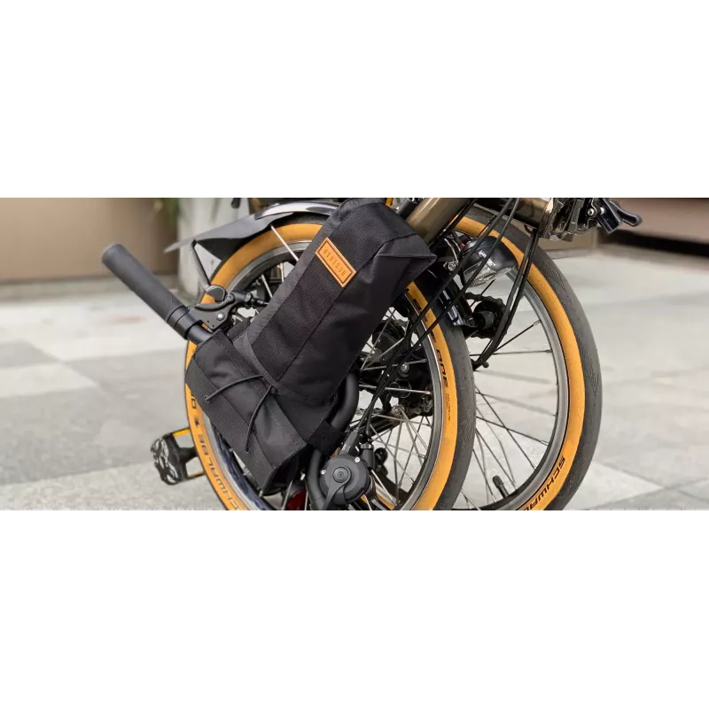 Guidon RESTRAP City Bar Brompton M et H Olive | Le Comptoir Bike Shop