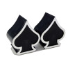 Bouchons de Valve TRIP TOPZ Spade noir schrader - la paire