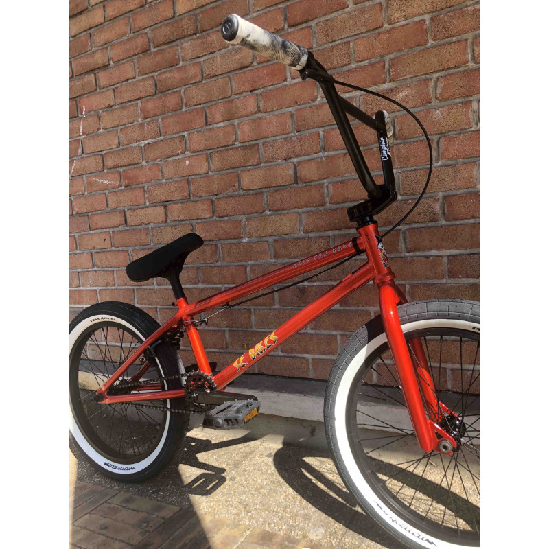BMX custom SE BIKES 21" Gaudium kris fox sig. rouge