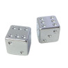 Bouchons de Valve TRIK TOPZ dès schrader silver - la paire