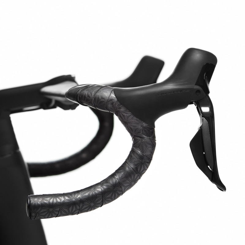 Ruban de cintre SUPACAZ Super Sticky Kush classic + Bouchons - Noir