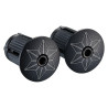 Ruban de cintre SUPACAZ Super Sticky Kush classic + Bouchons - Noir