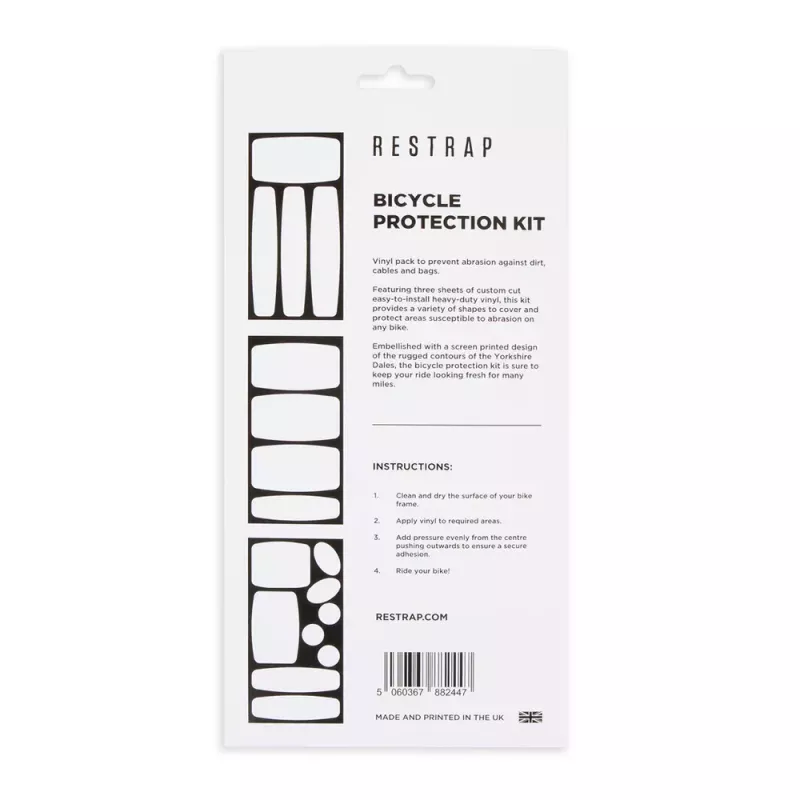 Kit Protection Cadre RESTRAP Black Bikepacking | Le Comptoir Bike Shop