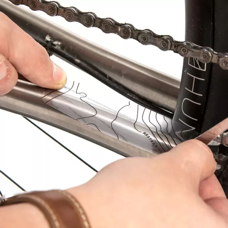 Kit Protection Cadre RESTRAP Black Bikepacking | Le Comptoir Bike Shop