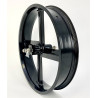 Roue avant disc à batons magnesium FAT BIKE 84 mm noire - 20 pouces