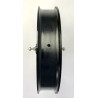 Roue avant disc à batons magnesium FAT BIKE 84 mm noire - 20 pouces
