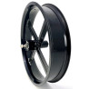 Roue avant disc à batons magnesium FAT BIKE 84 mm noire - 20 pouces