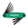 Jeu de clés pliantes PARK TOOL compatibles Torx - TWS-2