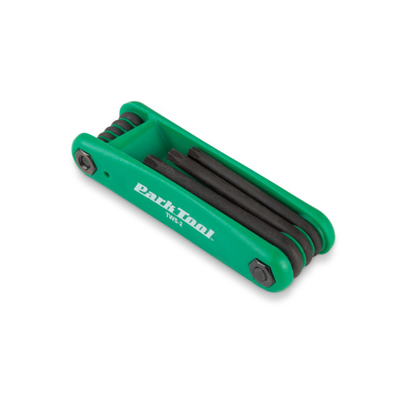 Jeu de clés pliantes PARK TOOL compatibles Torx - TWS-2