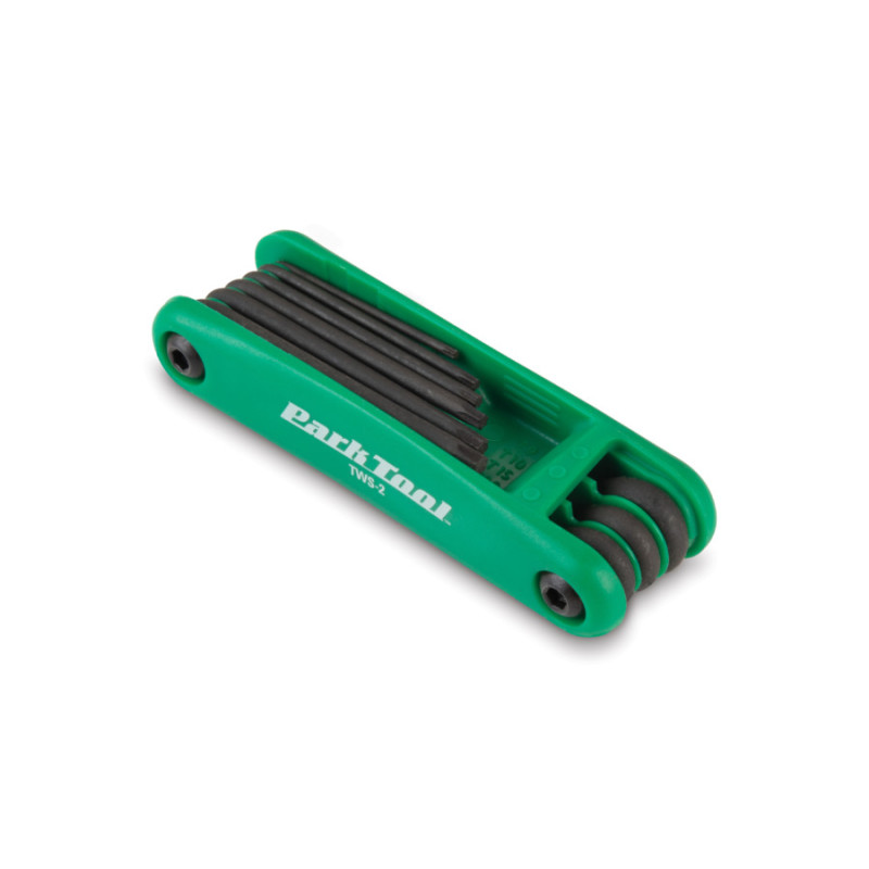 Jeu de clés pliantes PARK TOOL compatibles Torx - TWS-2