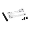 Pédalier BMX HARO Fusion L175mm chromé - bmx oldschool