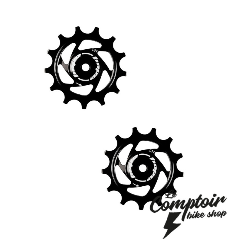 Galets de dérailleur HOPE - 13T - Noir
