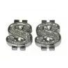 Bouchons de Valve TRIP TOPZ $ schrader silver - la paire