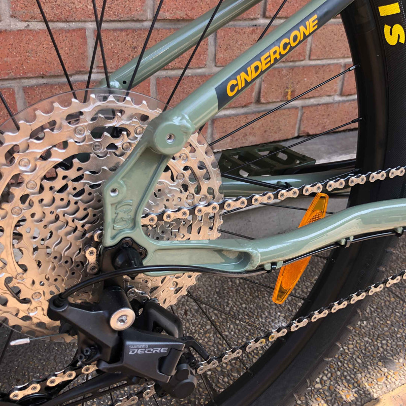 VTT custom BIKELIFE x  KONA Cinder cone - Vert - Medium