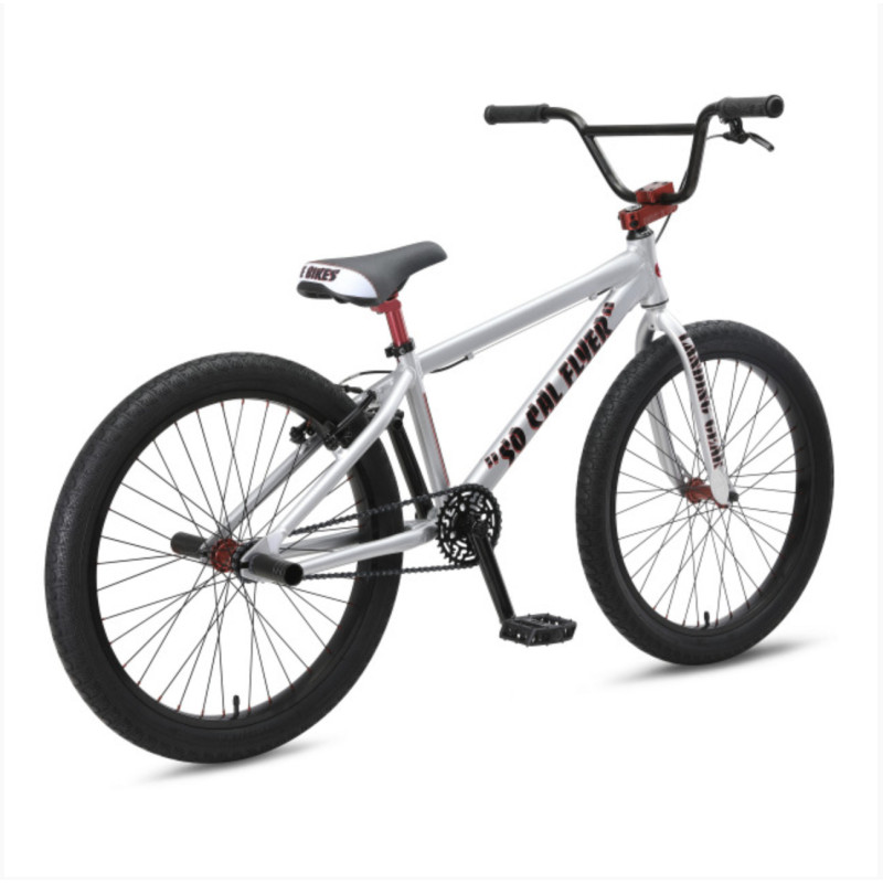 Vélo SE BIKES So Cal Flyer Ice Out silver  - 24 pouces