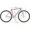Vélo Gravel KONA Sutra LTD - Blanc - 54