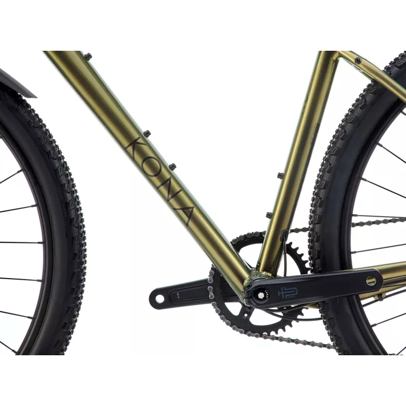 Vélo Gravel KONA Ouroboros AL Microshift - Olive - 58