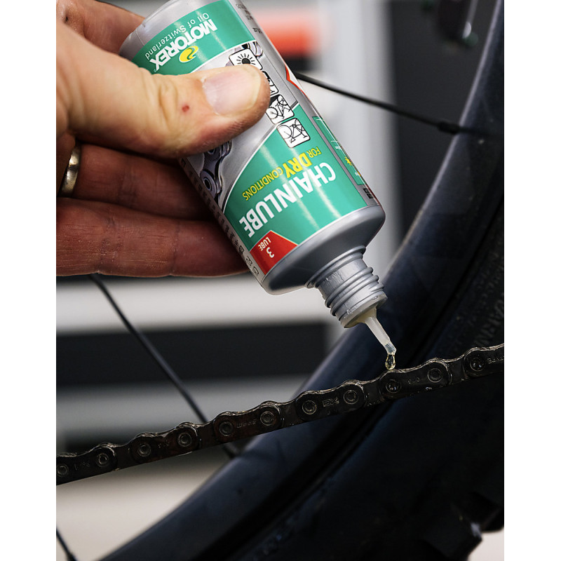 Lubrifiant Chaîne MOTOREX – Conditions Sèches – 100 ml