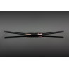 Guidon RENTHAL Fatbar Lite Ø31.8mm 780 mm Rise 0mm Noir