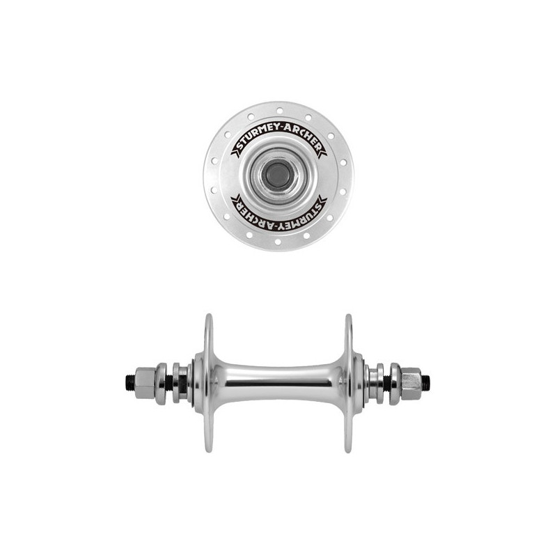 Moyeu avant STURMEY ARTCHER Chromé - 36h