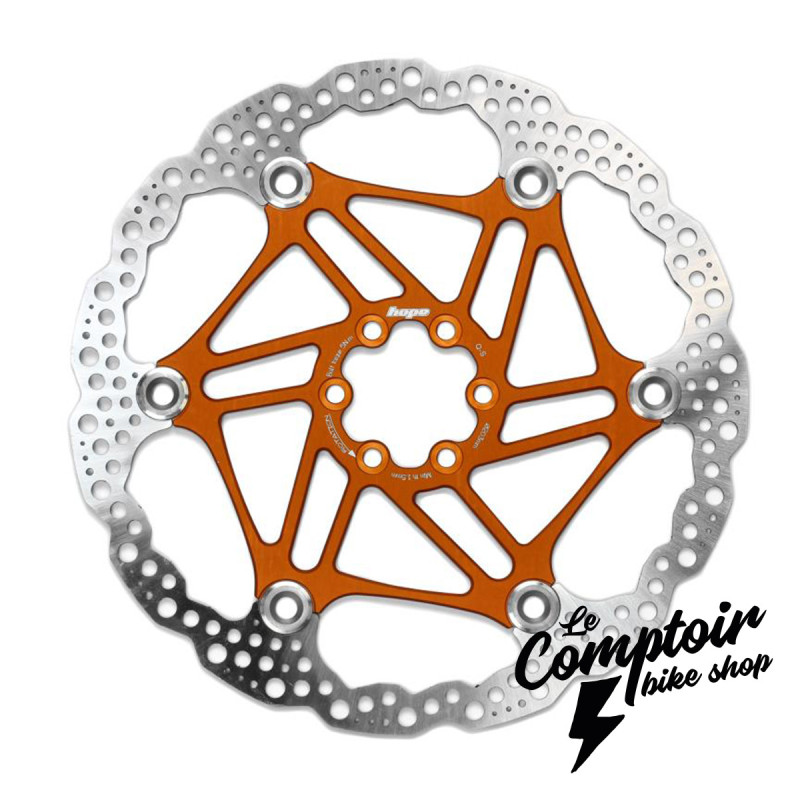 Disque flottant MTB HOPE - 6 Trous - ø203mm