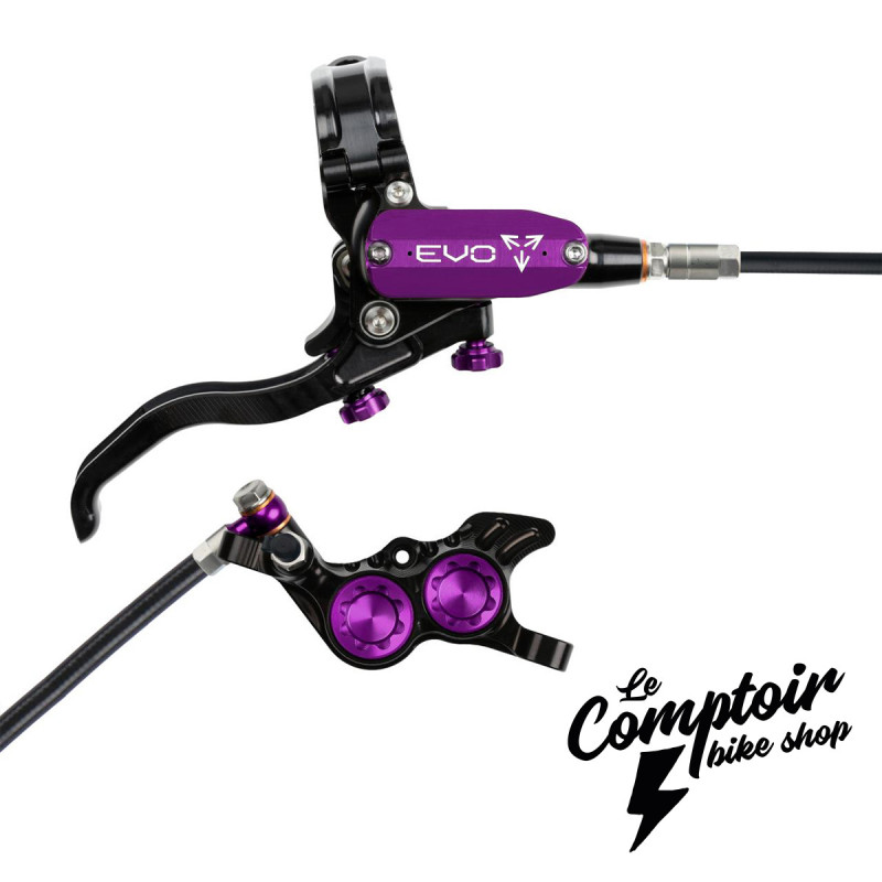 Frein droit HOPE Evo GR4 - Noir - Violet