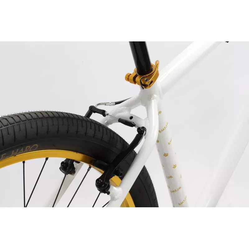 Vélo HARO b.m.f 29 pouces - blanc perle/or