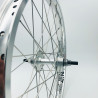 Paire de roue BMX custom 20 pouces 36H chromée - oldschool bmx