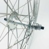 Paire de roue BMX custom 20 pouces 36H chromée - oldschool bmx
