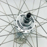 Paire de roue BMX custom 20 pouces 36H chromée - oldschool bmx