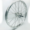 Paire de roue BMX custom 20 pouces 36H chromée - oldschool bmx