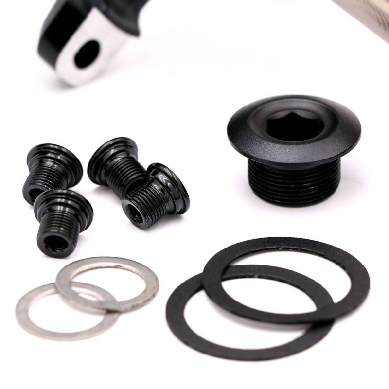 Pédalier SD COMPONENTS B-85 4 Points 150mm noir