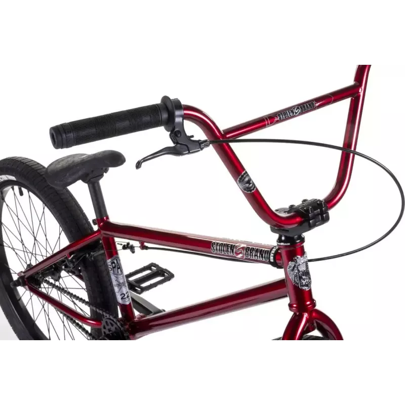 BMX complet STOLEN Spade metallic red - 22 pouces