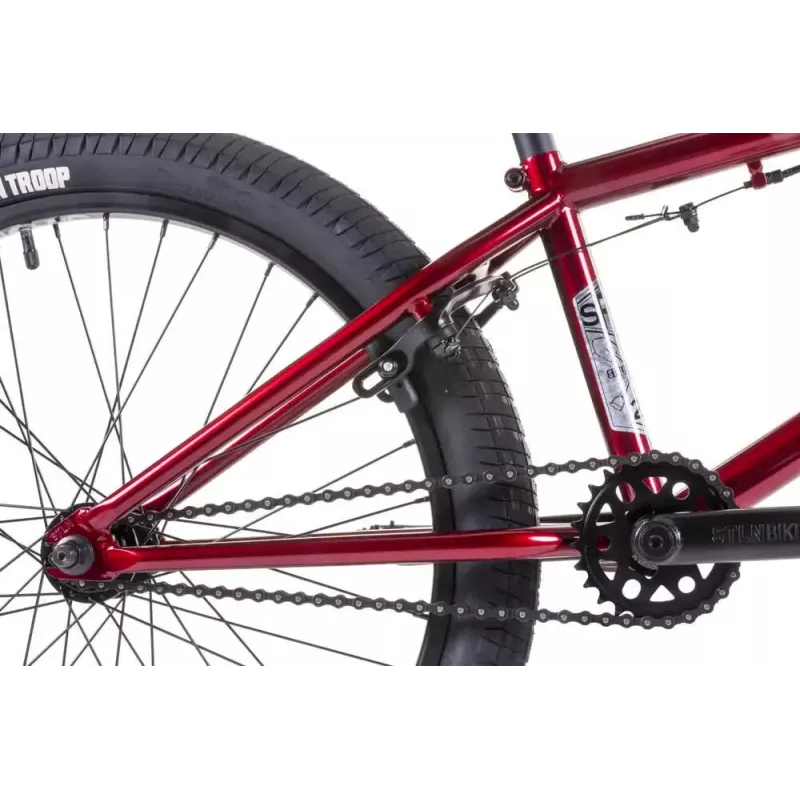 BMX complet STOLEN Spade metallic red - 22 pouces