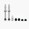 Paire de valves tubeless MUC-OFF v2 - 60 mm - Couleurs : Silver