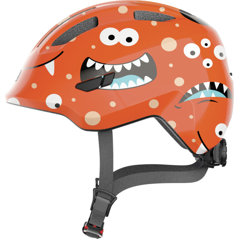 Casque ABUS KID Smiley 3.0 M T45-50 orange monster