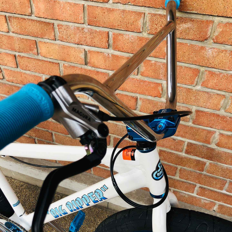 Custom SE BIKES Big Ripper 29' x MAGURA - Arctic white-blue