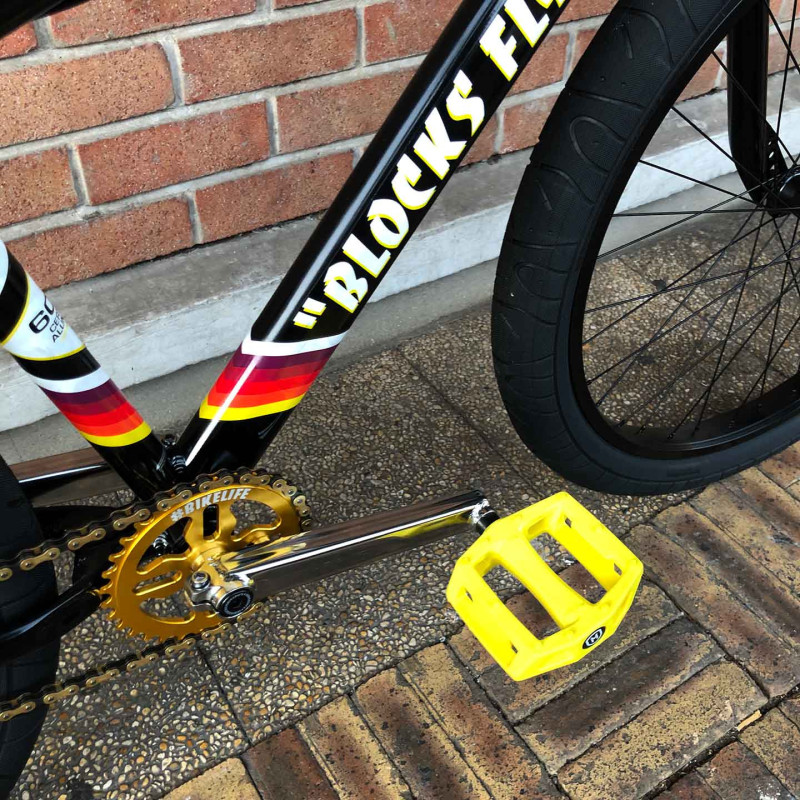 Custom SE BIKES Blocks Flyer noir - or x BIKELIFE - 26' pouces