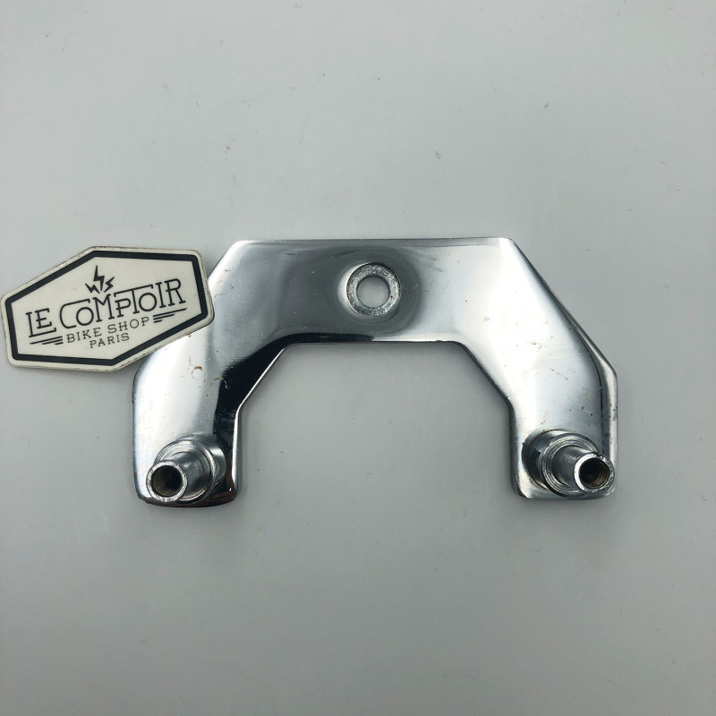 Plaque 990 XPOSURE chromée  - Oldschool bmx - Noir