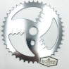 Plateau BMX acier 3 branches chromé type Powerlite - 44 dents