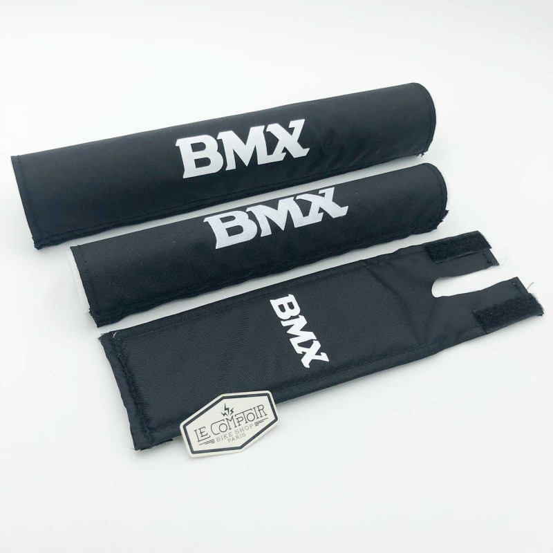 Mousses de protection Padset noires - oldschool BMX