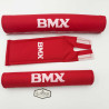 Mousses de protection Padset rouges - oldschool BMX