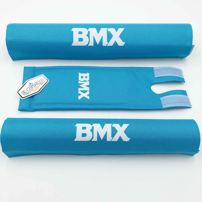 Mousses de protection Padset bleu clair - oldschool BMX