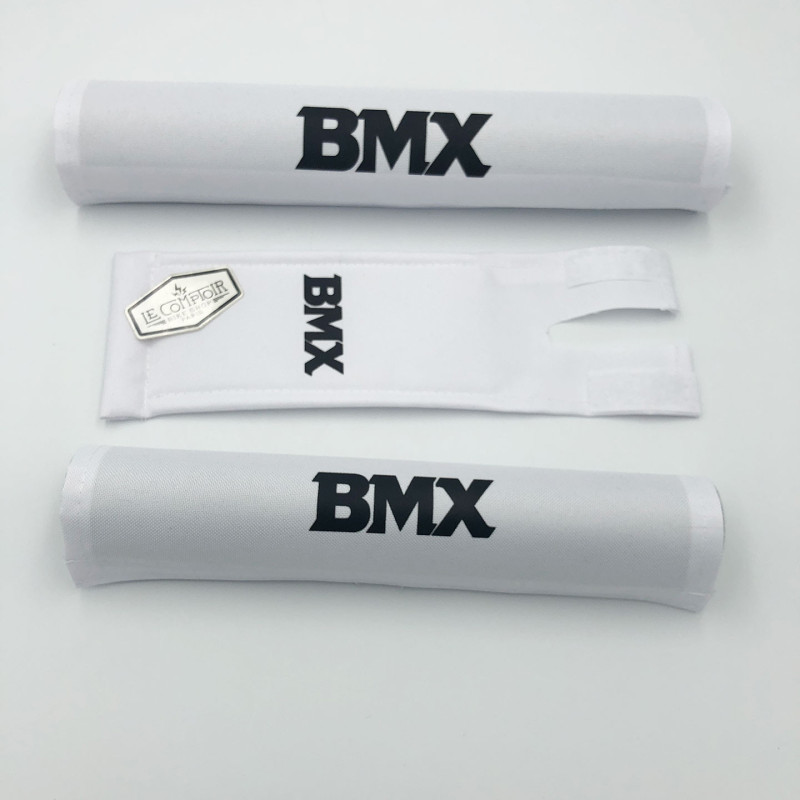 Mousses de protection Padset blanc - oldschool BMX
