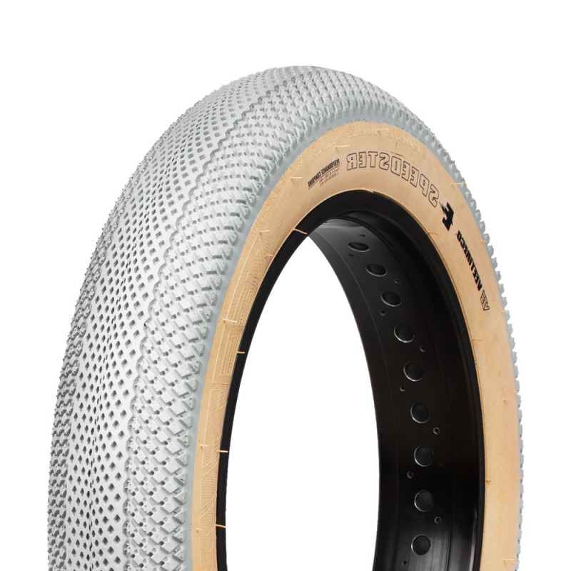 Pneu FAT BIKE Speedster gris flans natural par VEE TIRE  - 20" x 4.0'