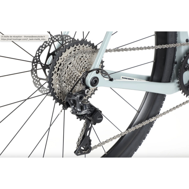 Vélo Gravel HARO Buzzard Carbon 3 (Bleu ardoise) Taille 56