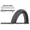 Pneu FAT BIKE Chicane flans natural par VEE TIRE  - 26" x 3.5'
