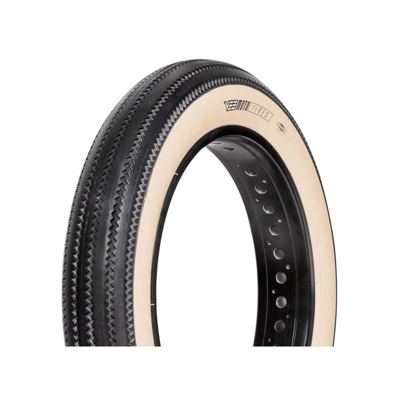 Pneu FAT BIKE Zigzag flans natural par VEE TIRE - 20" x 4.0'